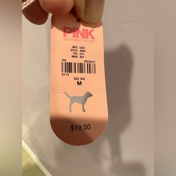 NWT PINK Victoria Secret Vintage Spaghetti Strap Tank Top - Picture 12 of 12